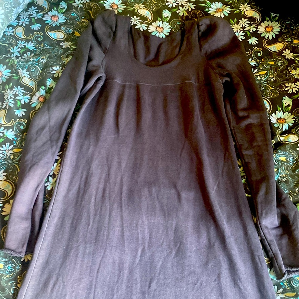 Gaia Conceptions Long Heavy Hemp Purple Dress